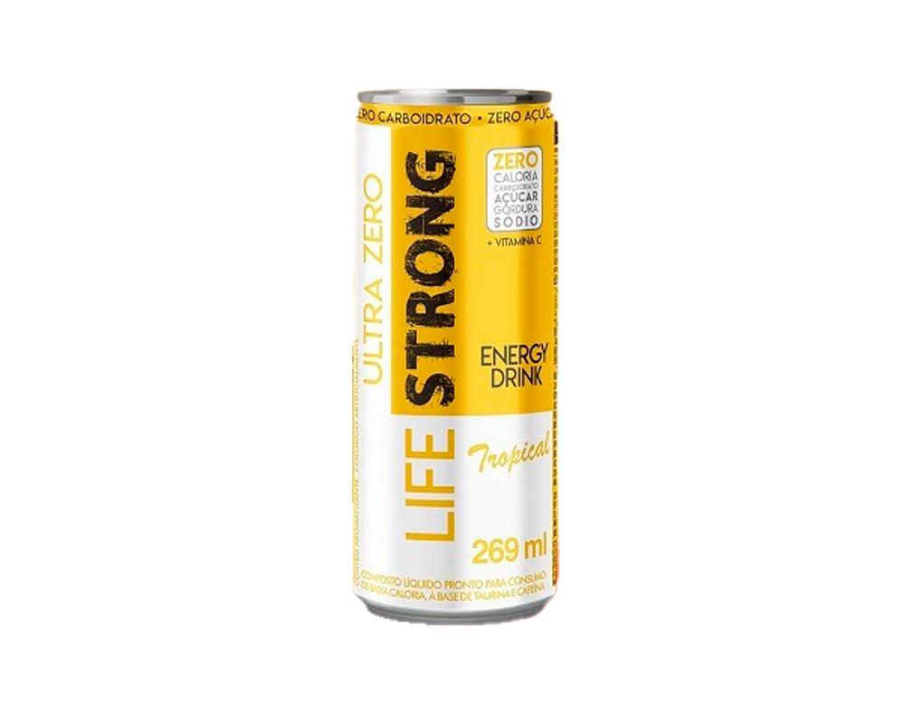 ENERGÉTICO LIFE STRONG ENERGY DRINK TROPICAL 269 ML 